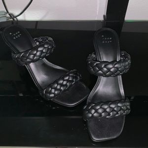 Black Colored High Heels.